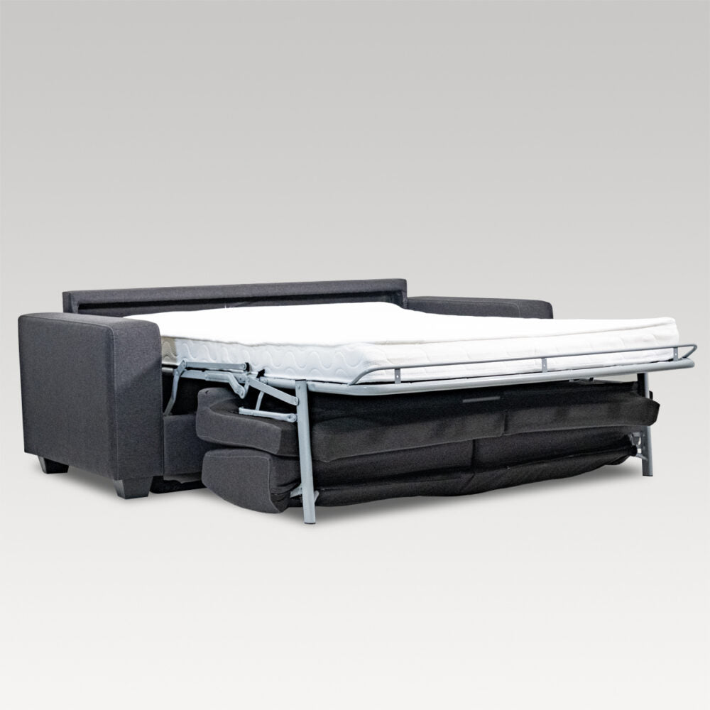 Sofa Bed - Makers Charcoal Fabric