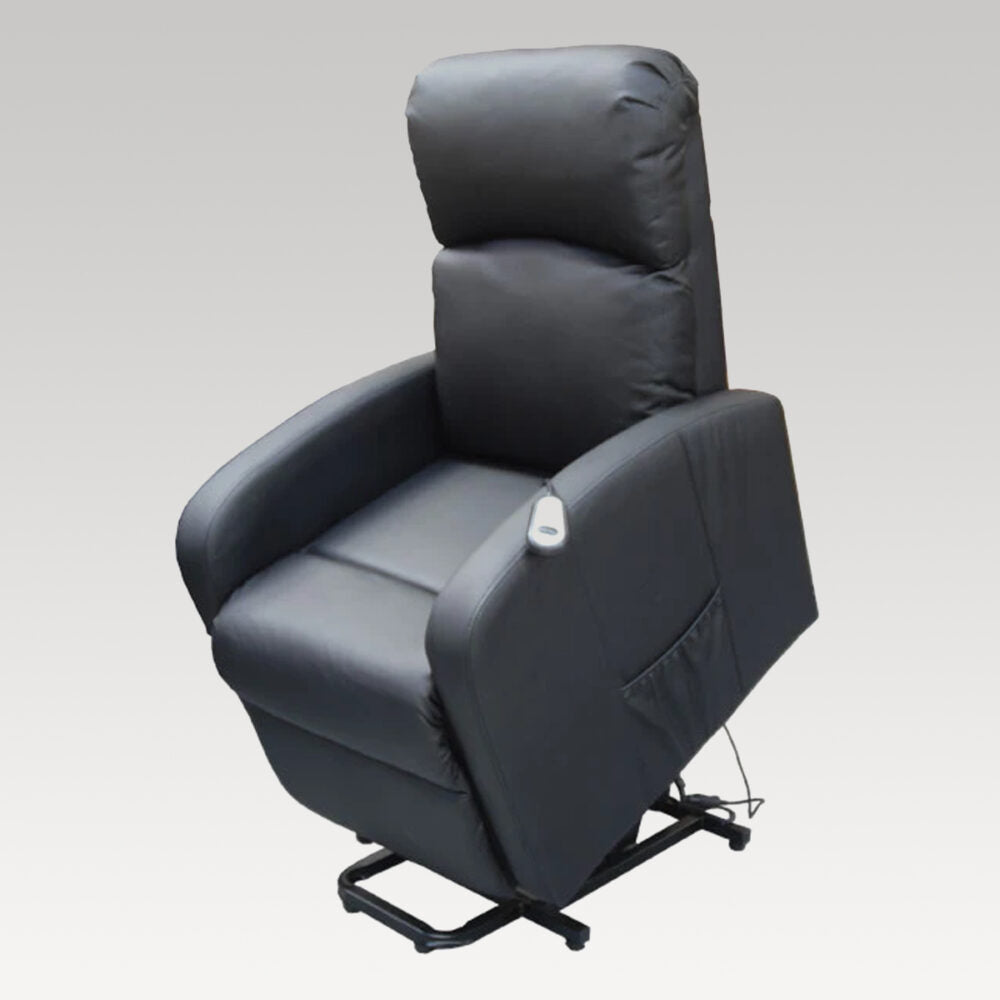 Lifter Chair - Bradman Black PU