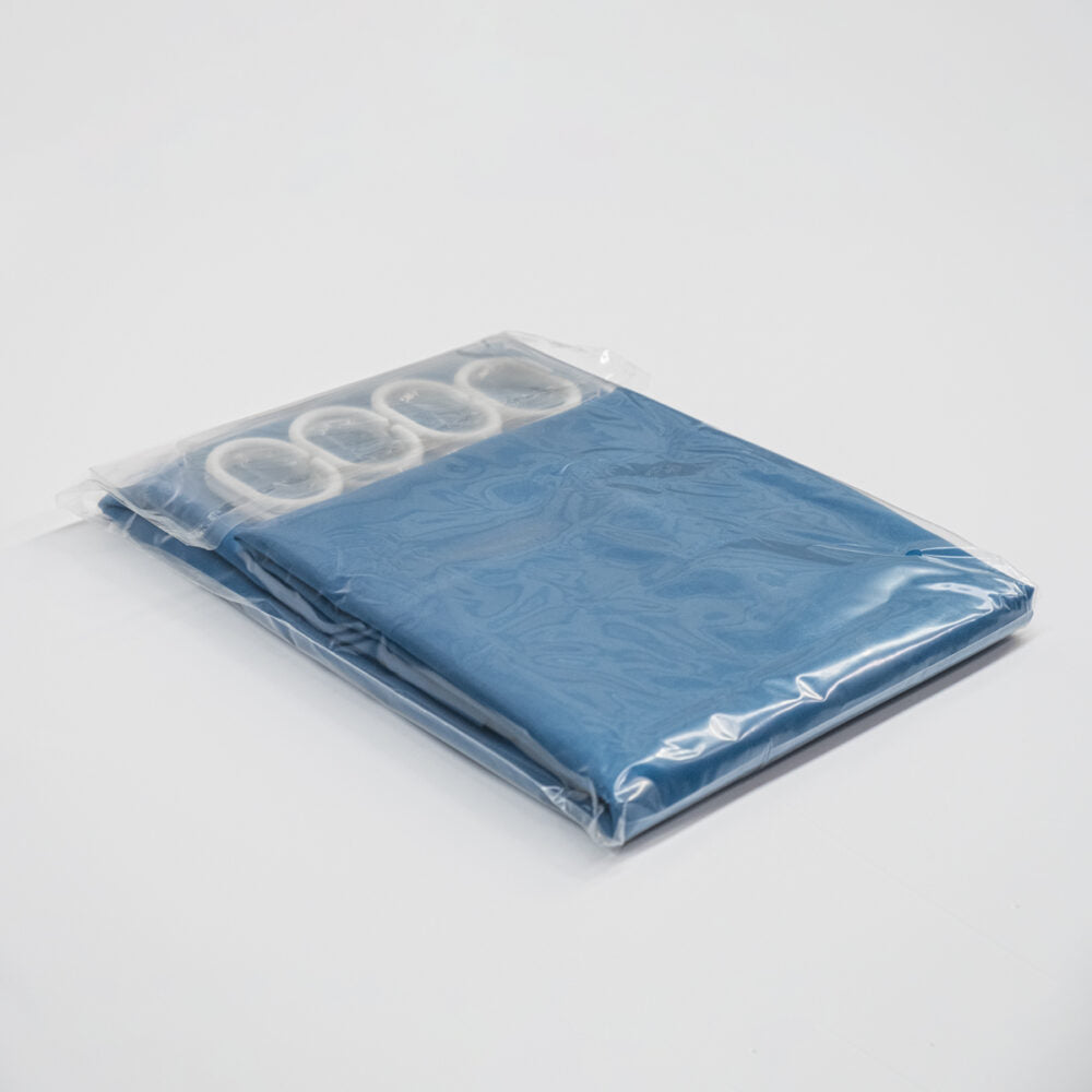 Shower Curtain - Weavers Plain Blue (120W x 180cmH)