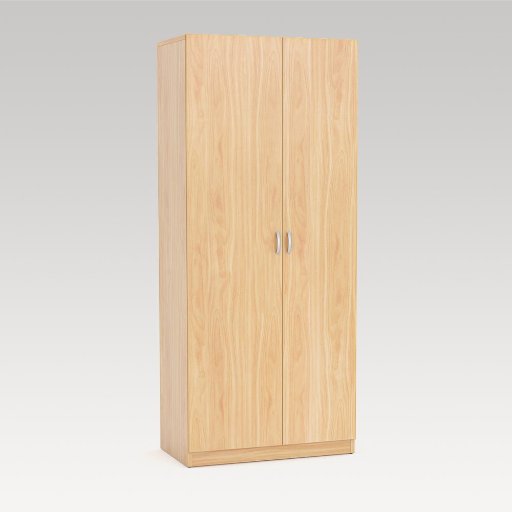 2 Door Wardrobe - Bristol 200cm (Tawa)