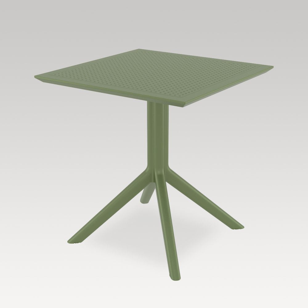 Table - Sky 70 x 70cm (Olive Green)