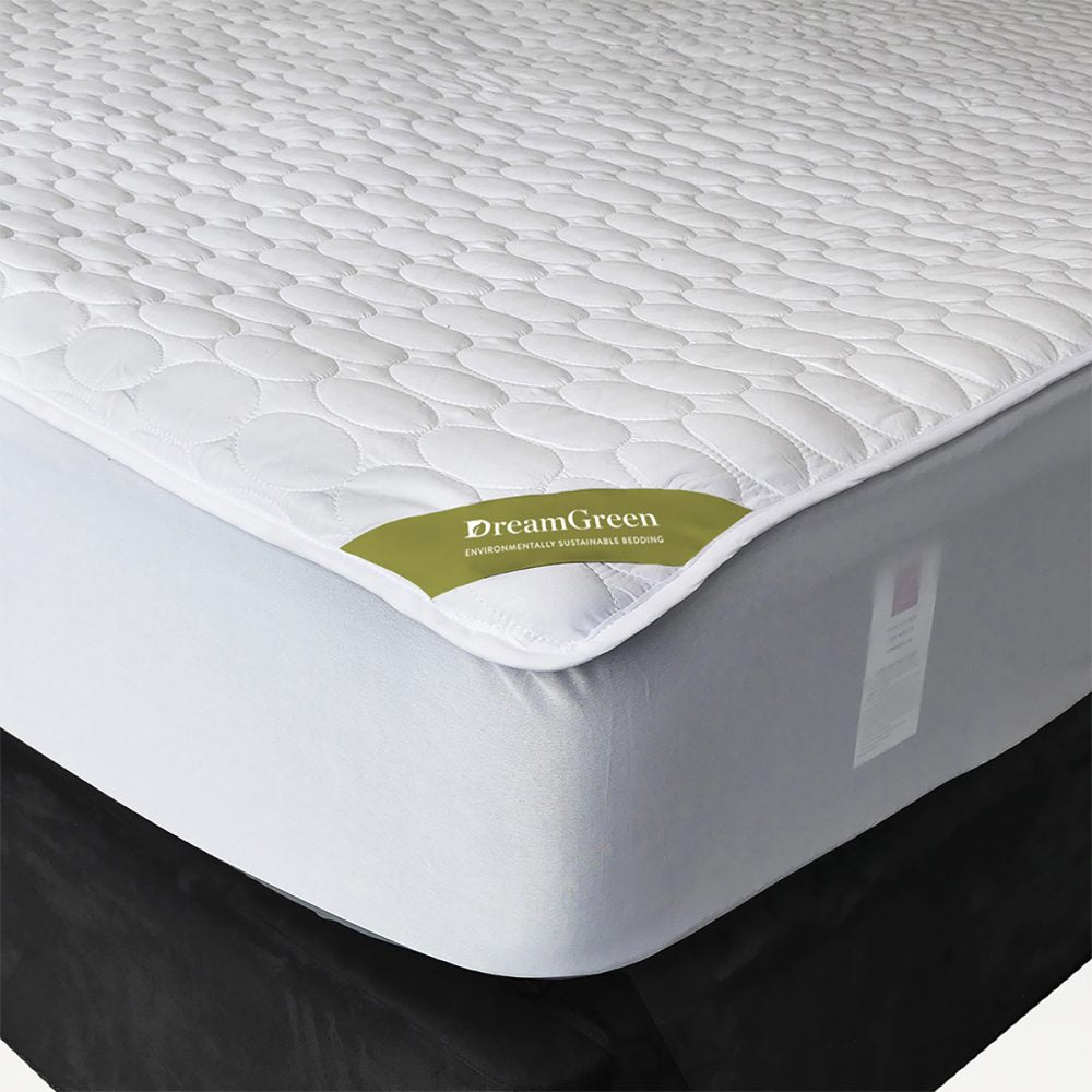 Mattress Protector - DreamGreen Quilted Fitted (Single)