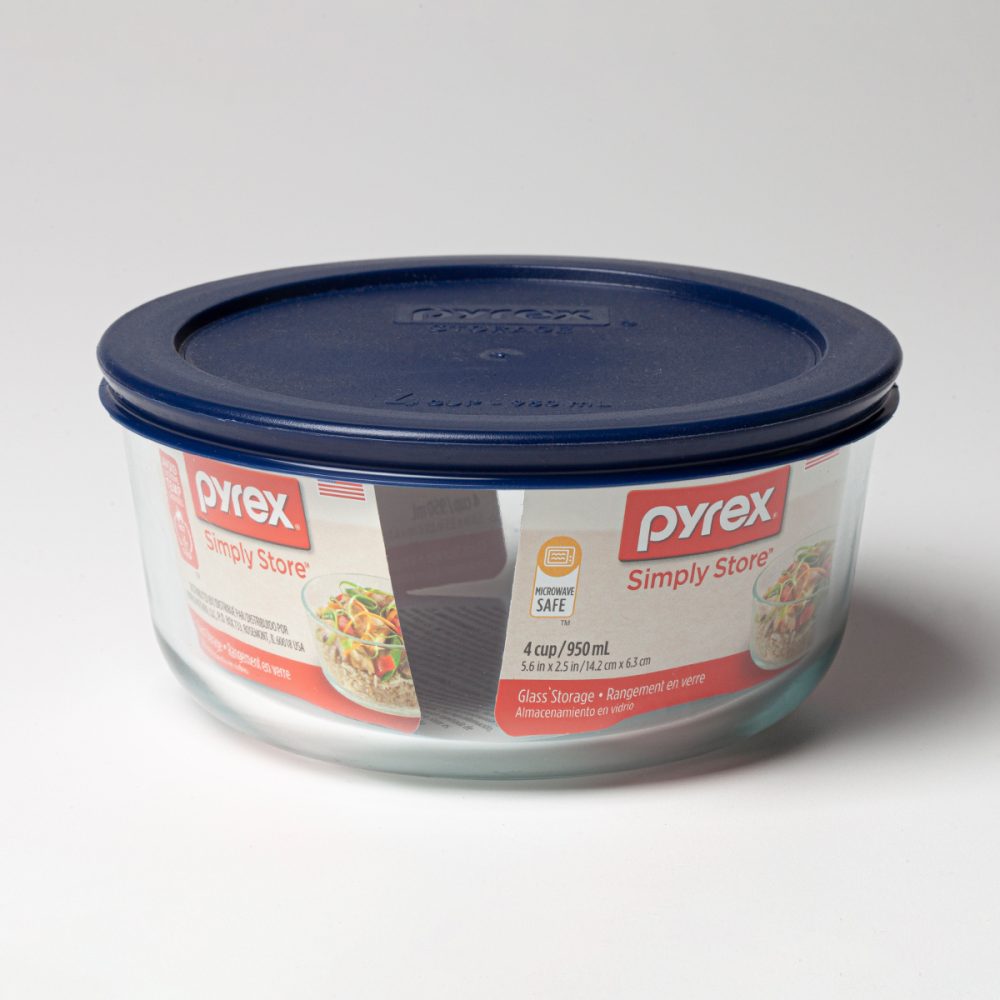 Round Bowl with Lid - Pyrex (1.65L)