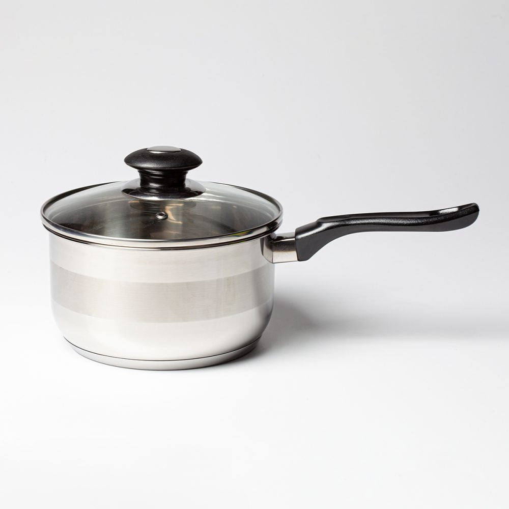 Stainless Steel Saucepan Set (3Pcs)