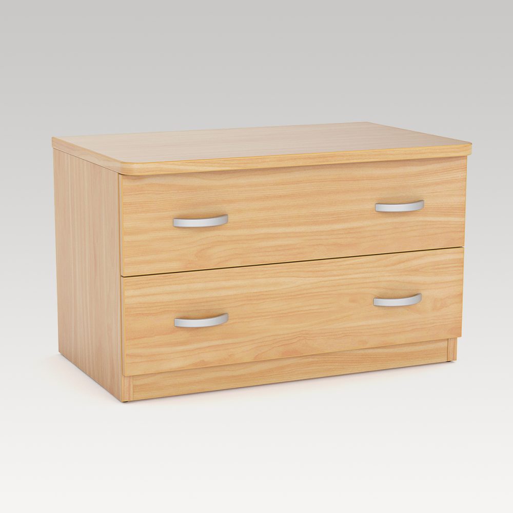 Luggage Rack with Drawers - Bristol (Tawa)