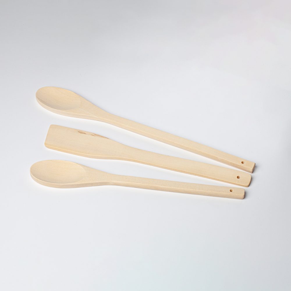 Wooden Spoons Set (3pce Set)