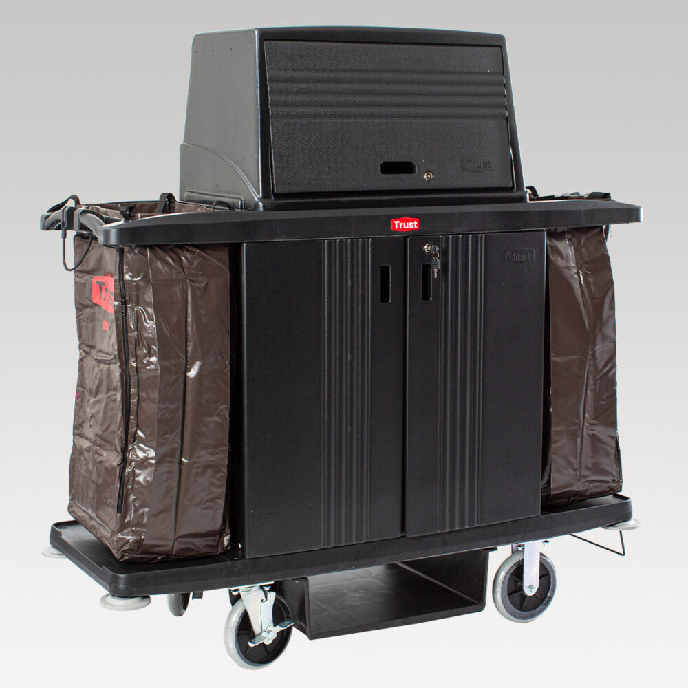 Protective Security Hood For Housekeeping Trolley