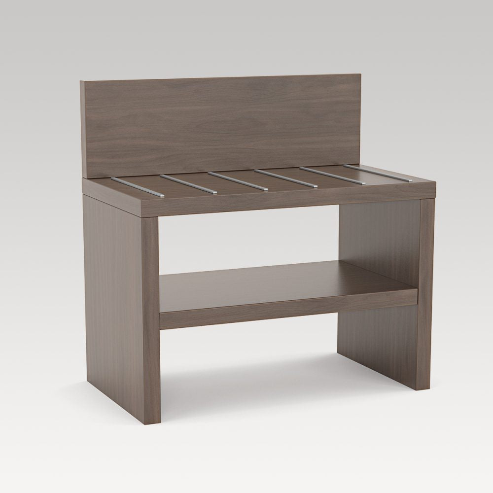 Bristol Luggage Rack - Dark Oak