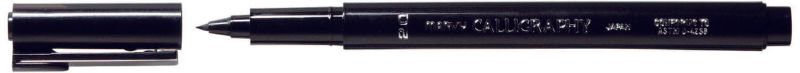 Marvy 2.0mm violet calligraphy pen, perfect for elegant lettering on cards, invitations, and scrapbooks.