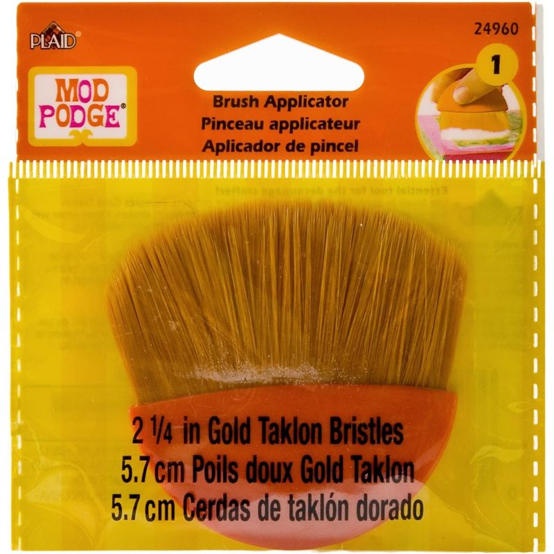 Mod Podge Gold Taklon Brush 2 1/4 Inch