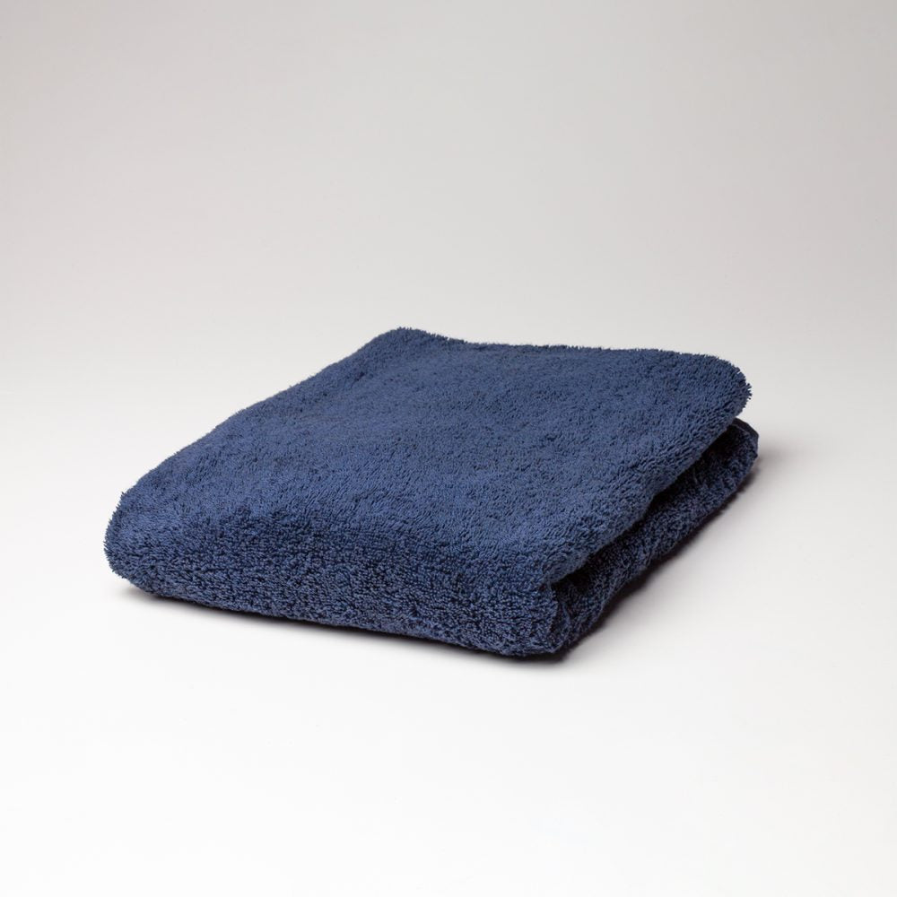 Bath Mat - Weavers Cardiff Towelling (Navy)