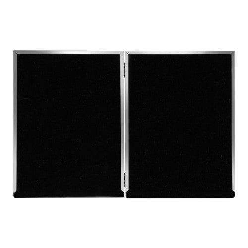 Profile - Eternal Hinged Double White Metal Photo Frame - 4x6in (10x15cm) (2)V