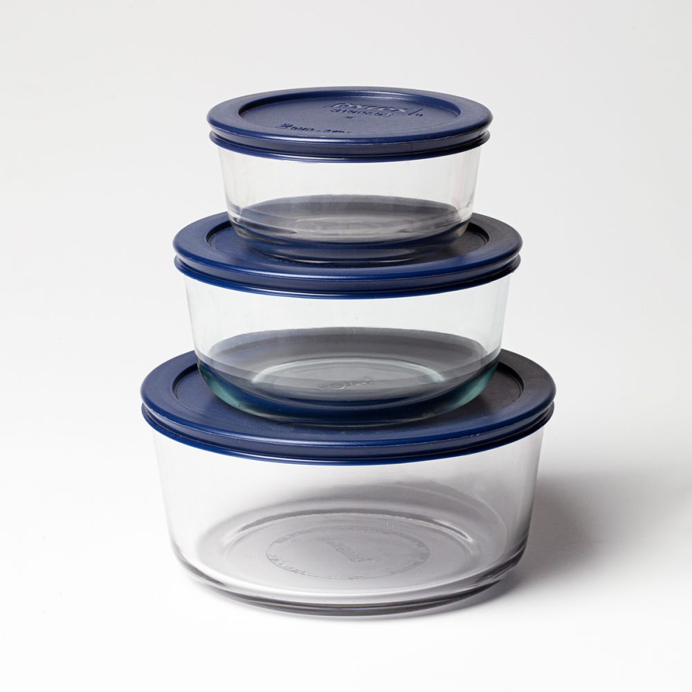 Round Bowl with Lid - Pyrex (473ml)