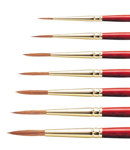 Winsor & Newton Sceptre Gold II Brushes Series 202 Designers - Size 4