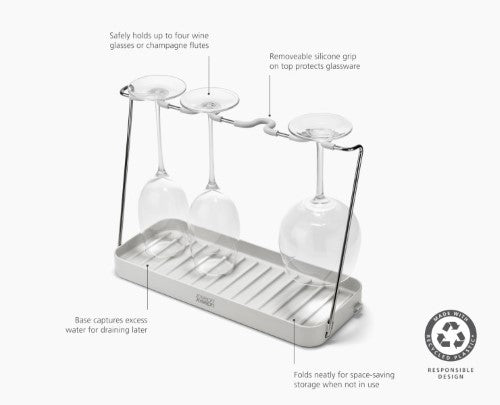 Joseph Joseph DrySmart Wine Glass Drying Rack