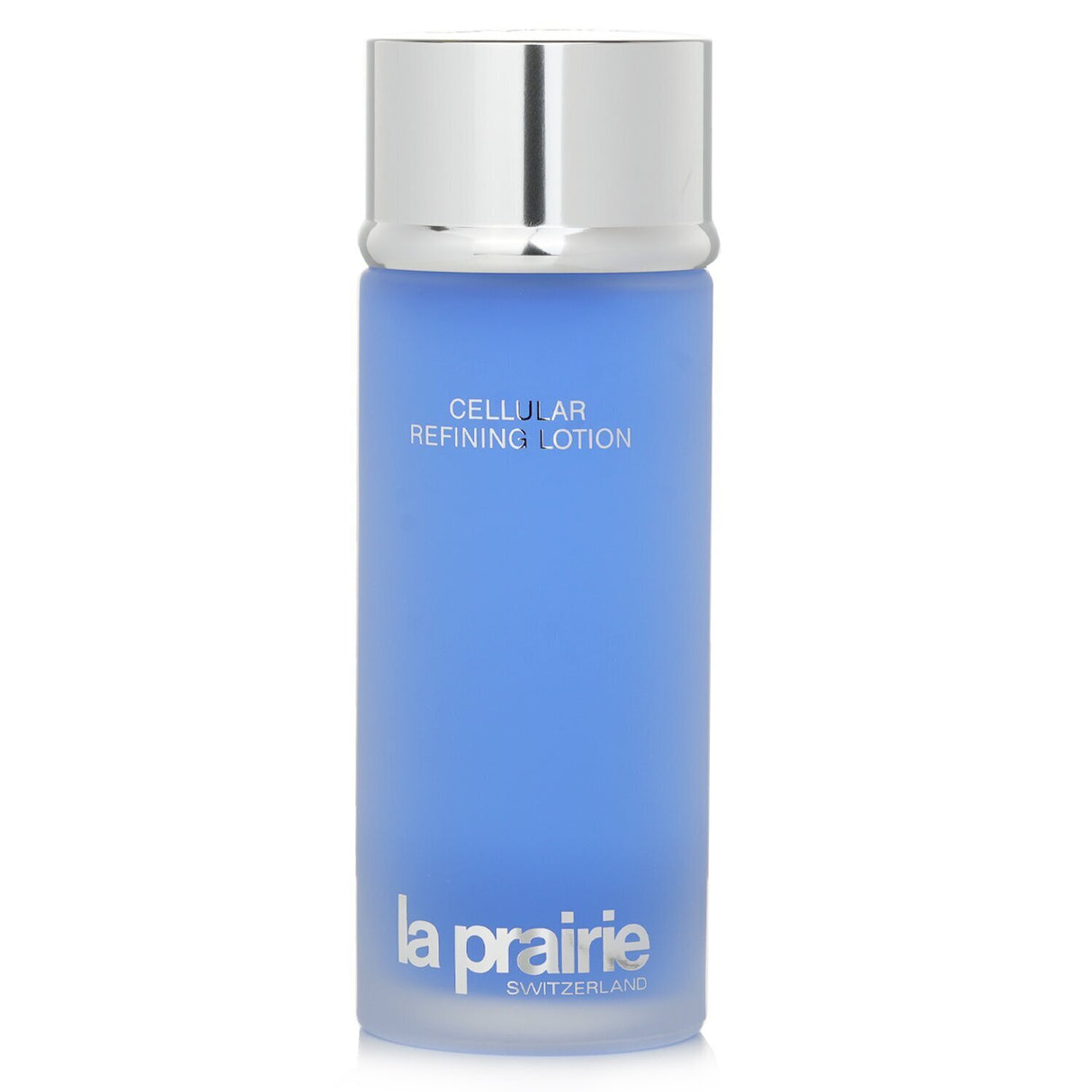 Luxurious La Prairie Cellular Refining Lotion in a 250ml bottle, providing gentle hydration and firming for radiant skin.