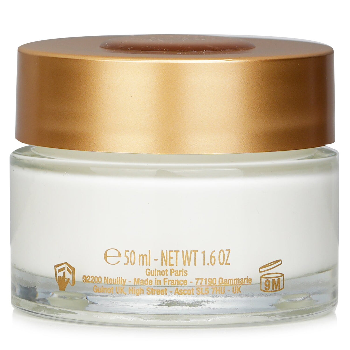Nourishing Guinot Nutrizone Cream for dry skin, enriched with nutrients for hydration and improved texture, 50ml.