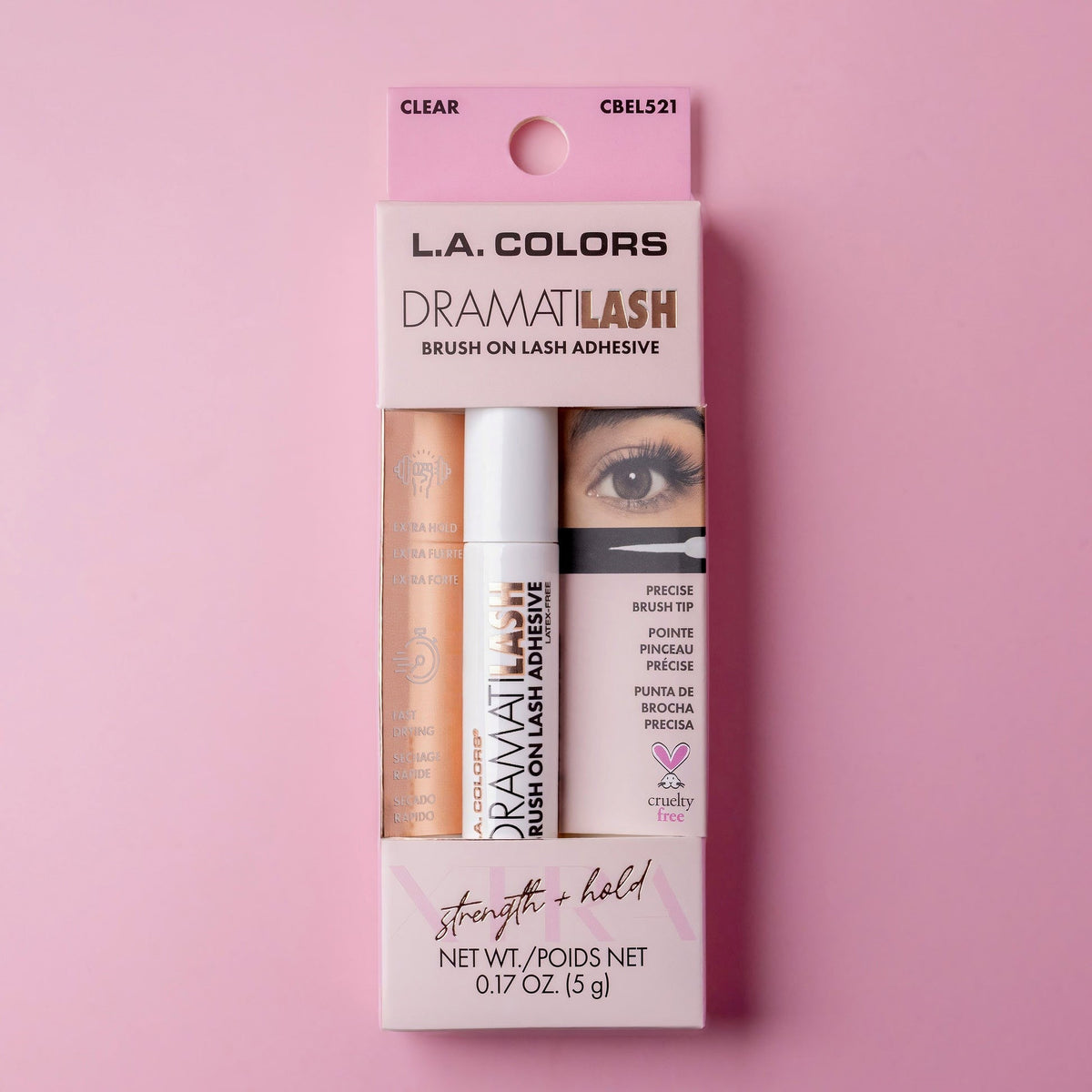 L.A. Colors Dramatilash Brush-On Lash Adhesive - Clear