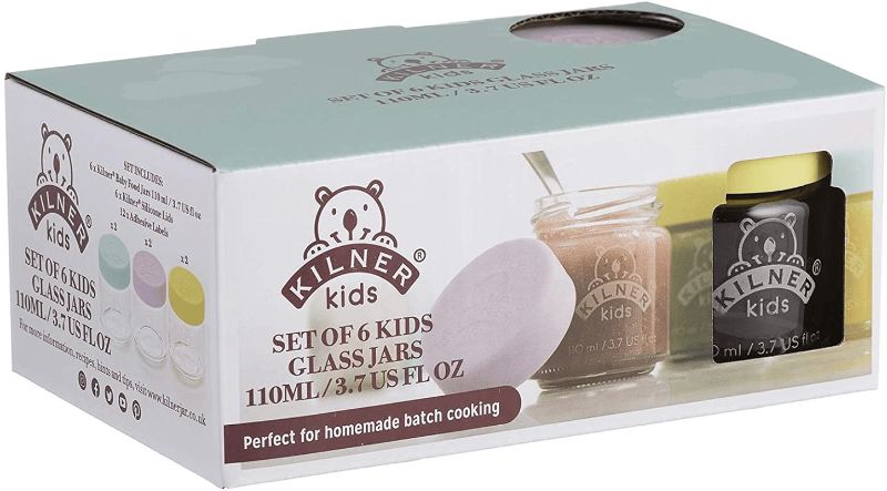 Kilner Kids Jar Set Of 6 110ml