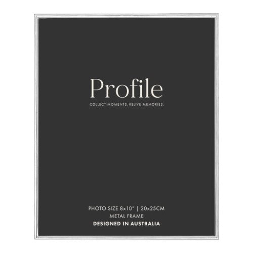 Profile - Habitat Silver Metal Photo Frame - 3.5x5in (9x13cm)
