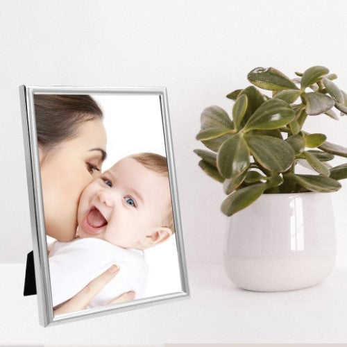 Profile - Habitat Silver Metal Photo Frame - 3.5x5in (9x13cm)