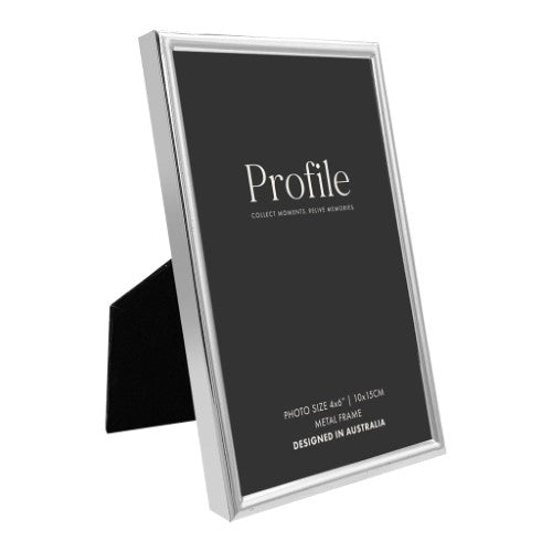 Profile - Habitat Silver Metal Photo Frame - 5x7in (13x18cm)