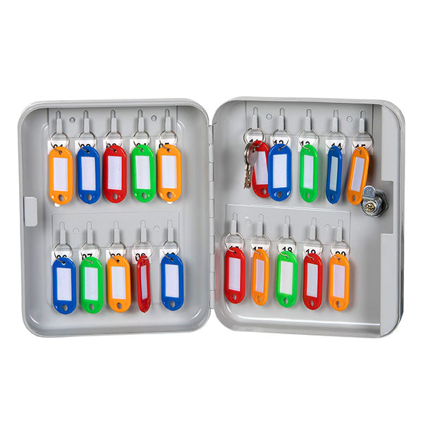 ESSELTE KEY CABINETS GREY 20 KEYS