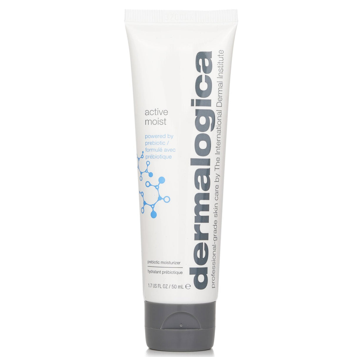 Lightweight, oil-free Dermalogica Active Moist in 50ml, hydrates and refines skin with amino acids and plant extracts.