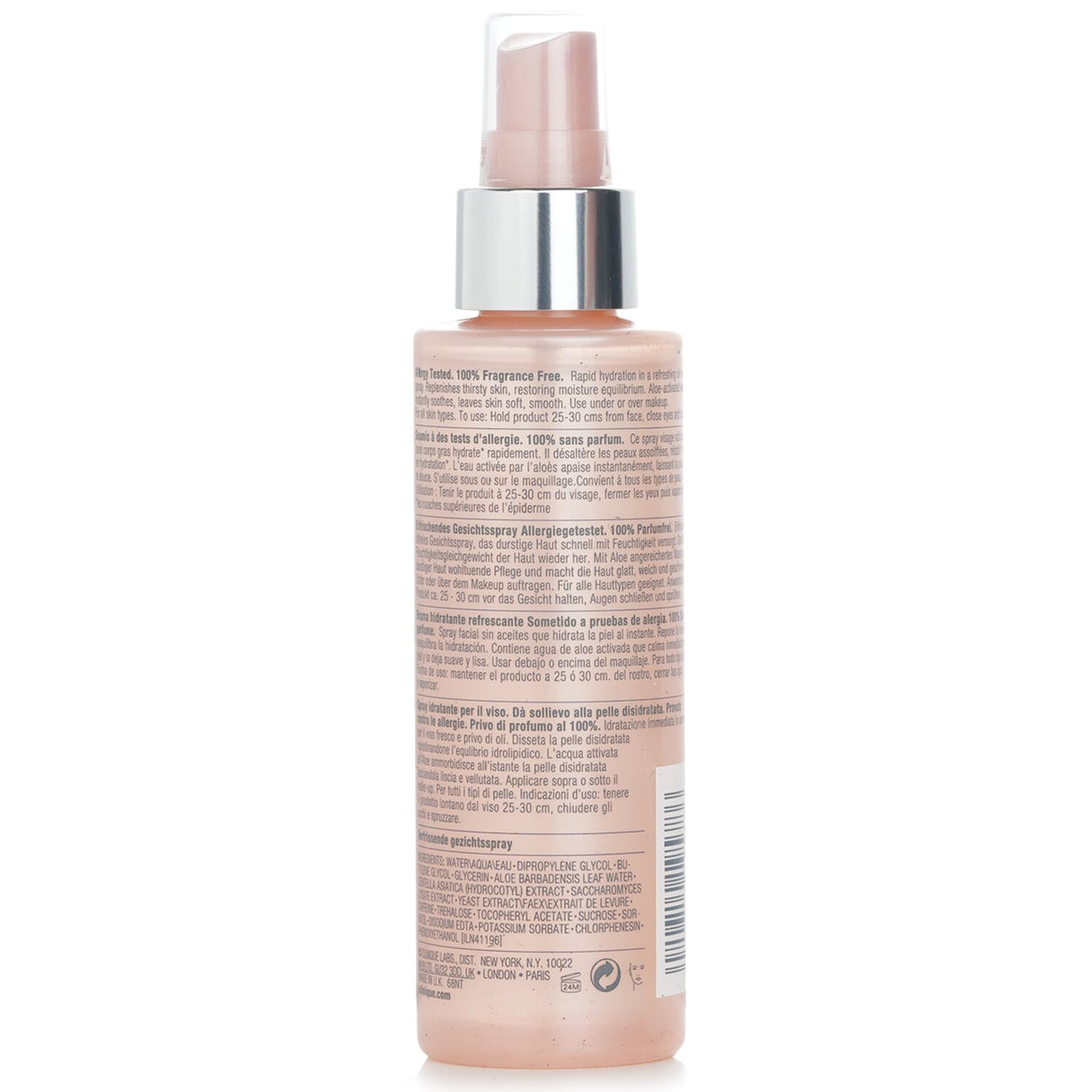 Clinique Moisture Surge Face Spray in 125ml for instant hydration, refreshment, and a dewy glow, suitable for all skin types.