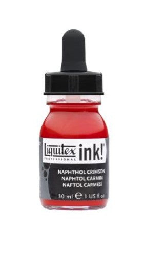 Liquitex Acrylic Inks - Naphthol Crimson 292 30ml
