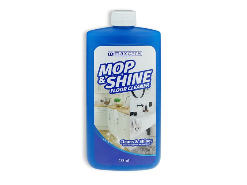 Floor Cleaner - Maxcare Mop & Shine 473ml (12 Units)