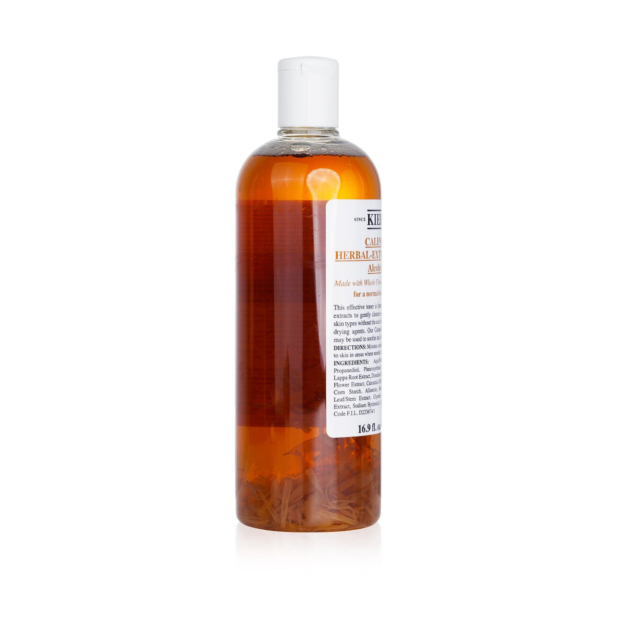 Kiehl's alcohol-free toner with calendula petals, designed to soothe and balance normal to oily skin types.