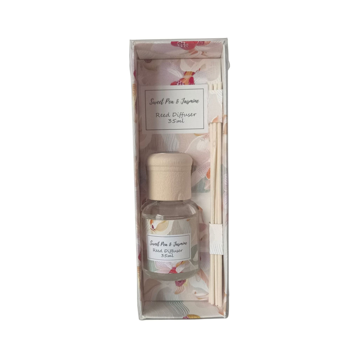 Mini Reed Diffuser 35ml - Sweet Pea & Jasmine