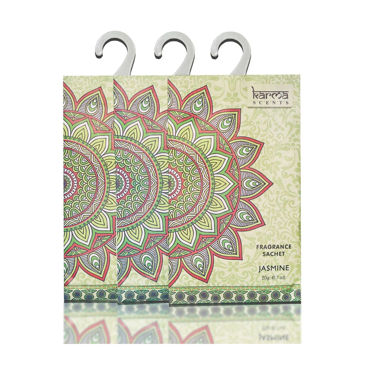 Karma Scented Sachets Jasmine Display - 4pcs