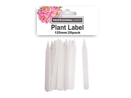 Plant Label - Professional Choice 125mm x 25's (24 Packs)