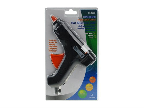 Set of 12 high-temperature 40W glue guns, perfect for all DIY projects, featuring comfortable grip and quick heating.