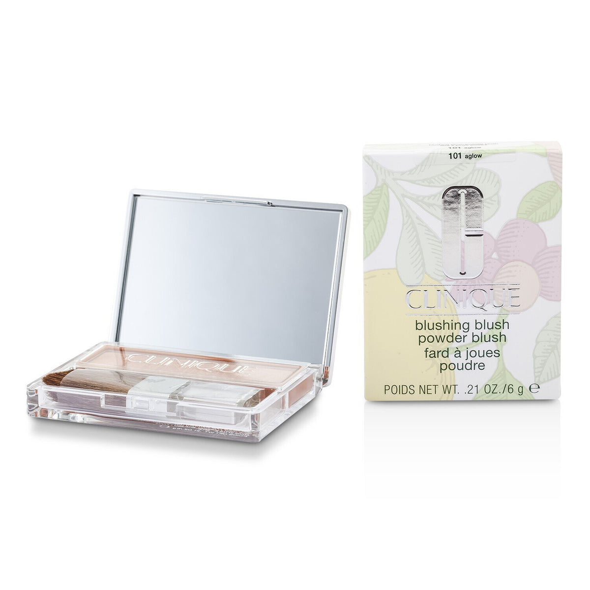 Clinique - Blushing Blush Powder Blush - # 101 Aglow - 6g/0.21oz