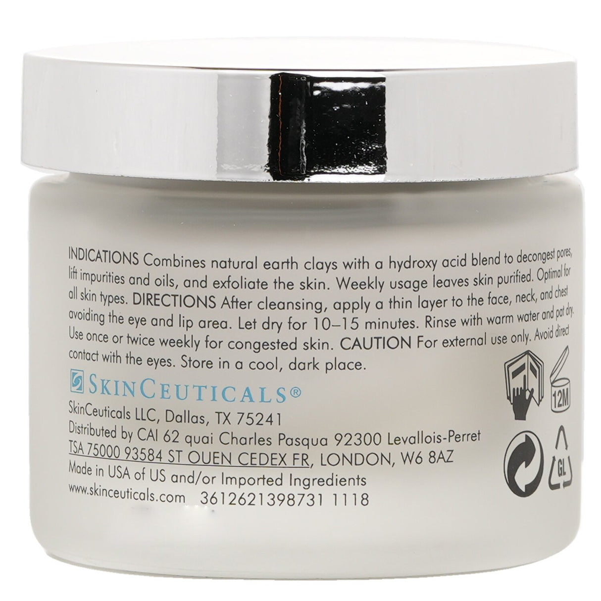Skin Ceuticals Clarifying Clay Masque 60ml/2oz