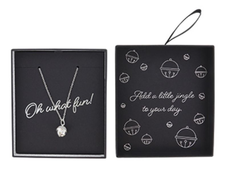 Bells & Bows Xmas Pendants Display - 12pcs