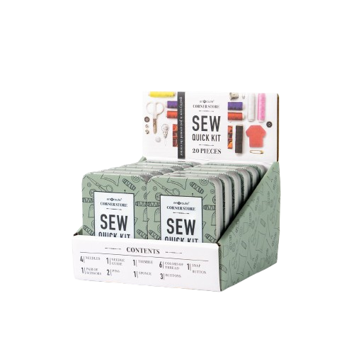 En Route Sewing Kit Display - 12pcs