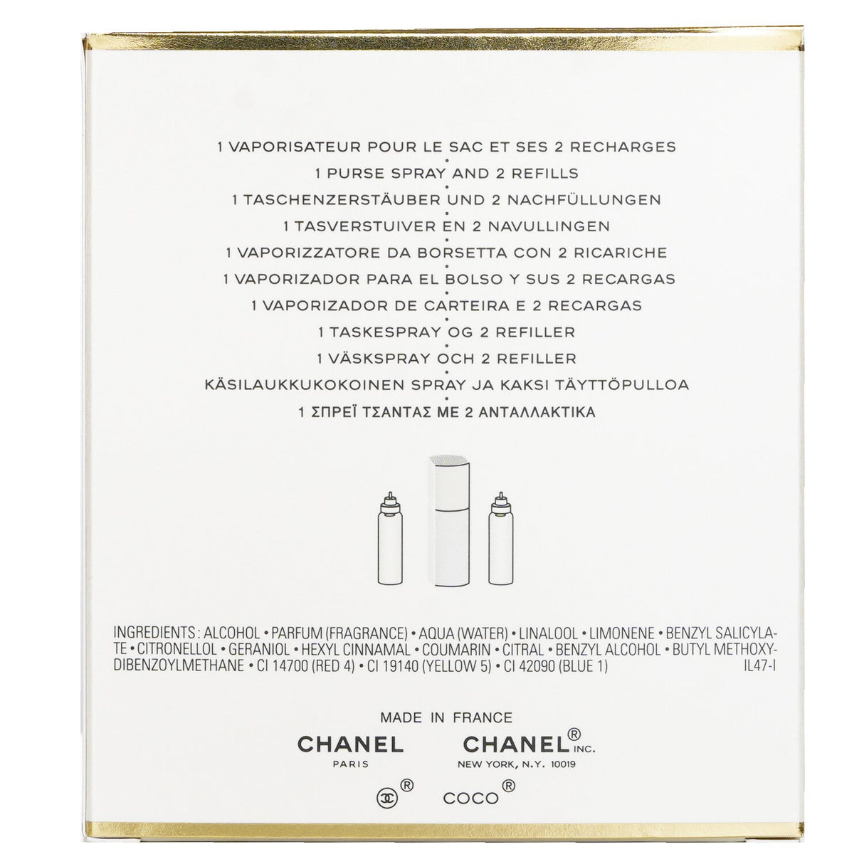 Chanel - Coco Mademoiselle Twist & Spray Eau De Parfum - 3x20ml/0.7oz