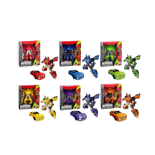 Transforming Racing Car & Robot Toy 17.5cm