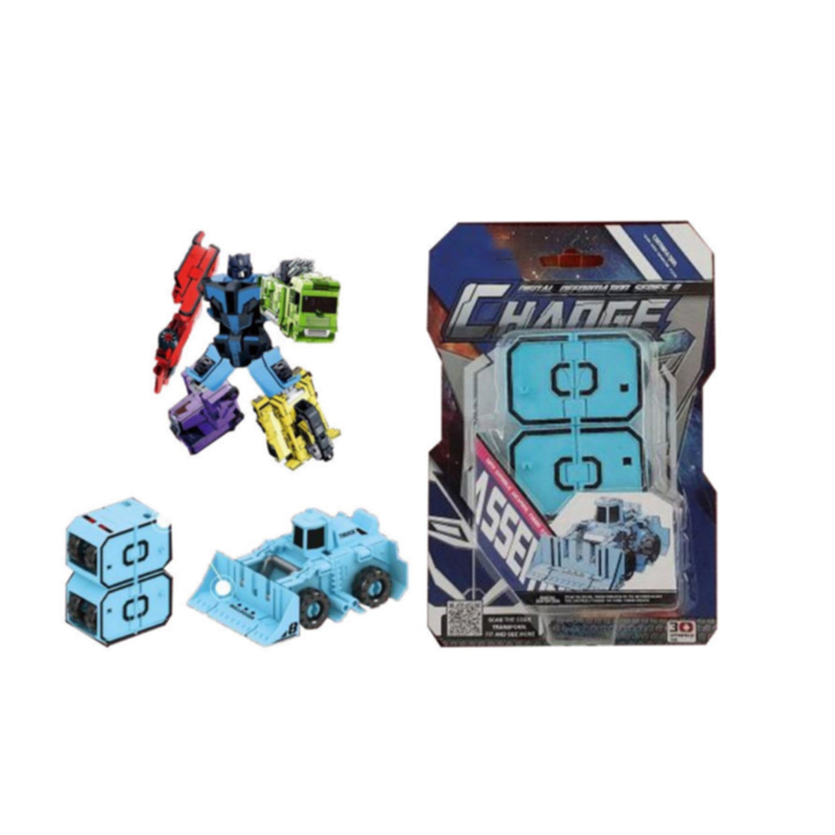 Digital Morphing Toy - Number 8