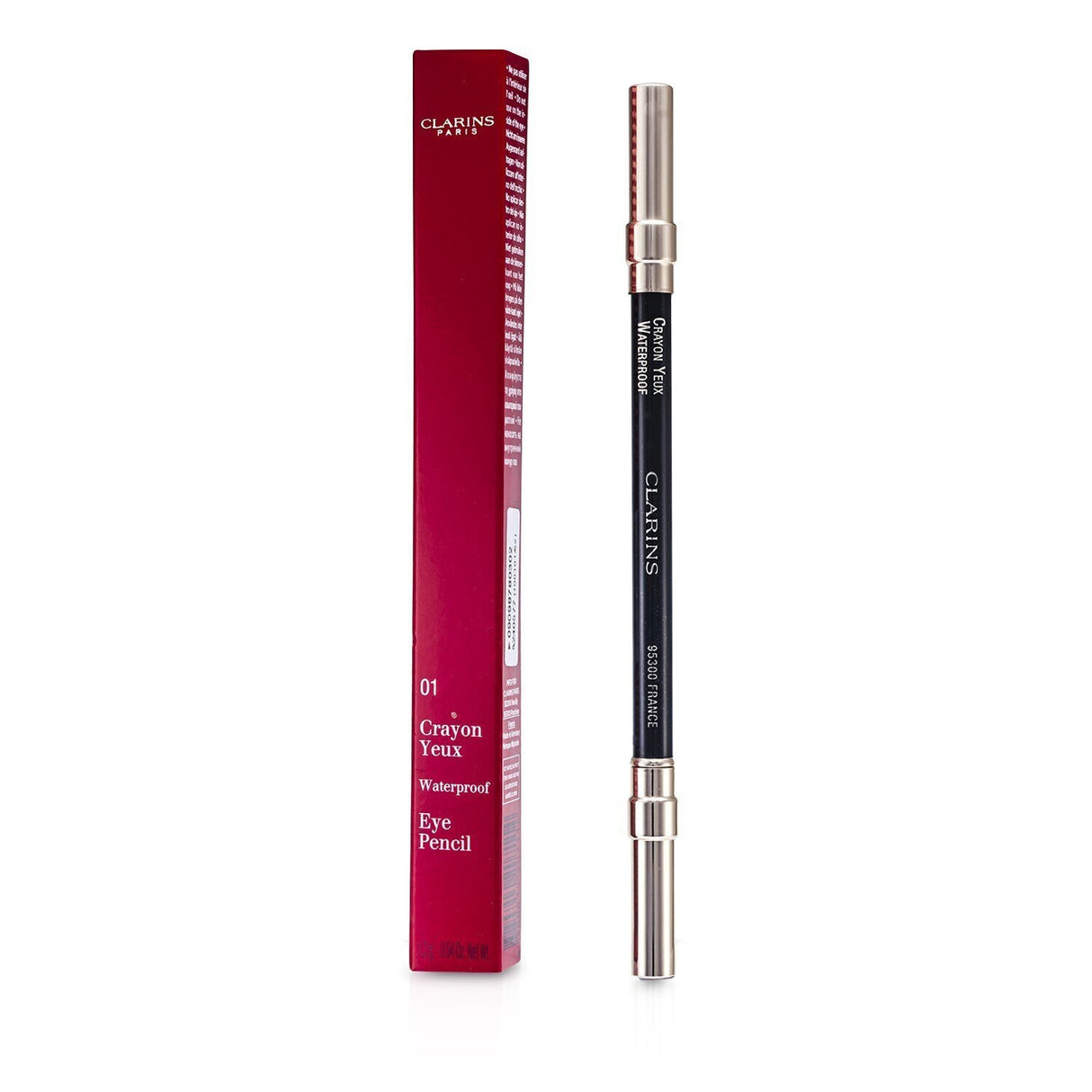 Clarins - Waterproof Eye Pencil - # 01 Black - 1.2g/0.04oz