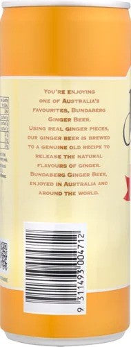 Bundaberg Ginger Beer 24 x 250ml