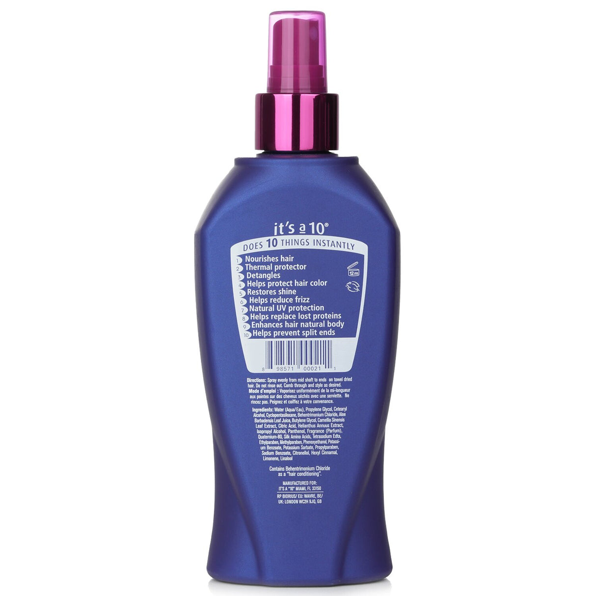 It's A 10 - Miracle Leave-In Product (Limited Edition) - 295.7ml/10oz