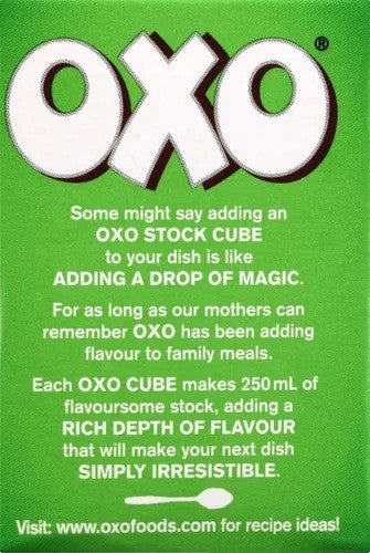 Vegetable Stock Cubes OXO 71g
