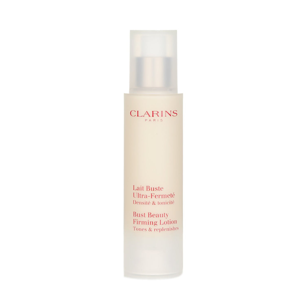 A 50ml firming lotion by Clarins for the bust, tones and lifts skin with moisturizing plant extracts.