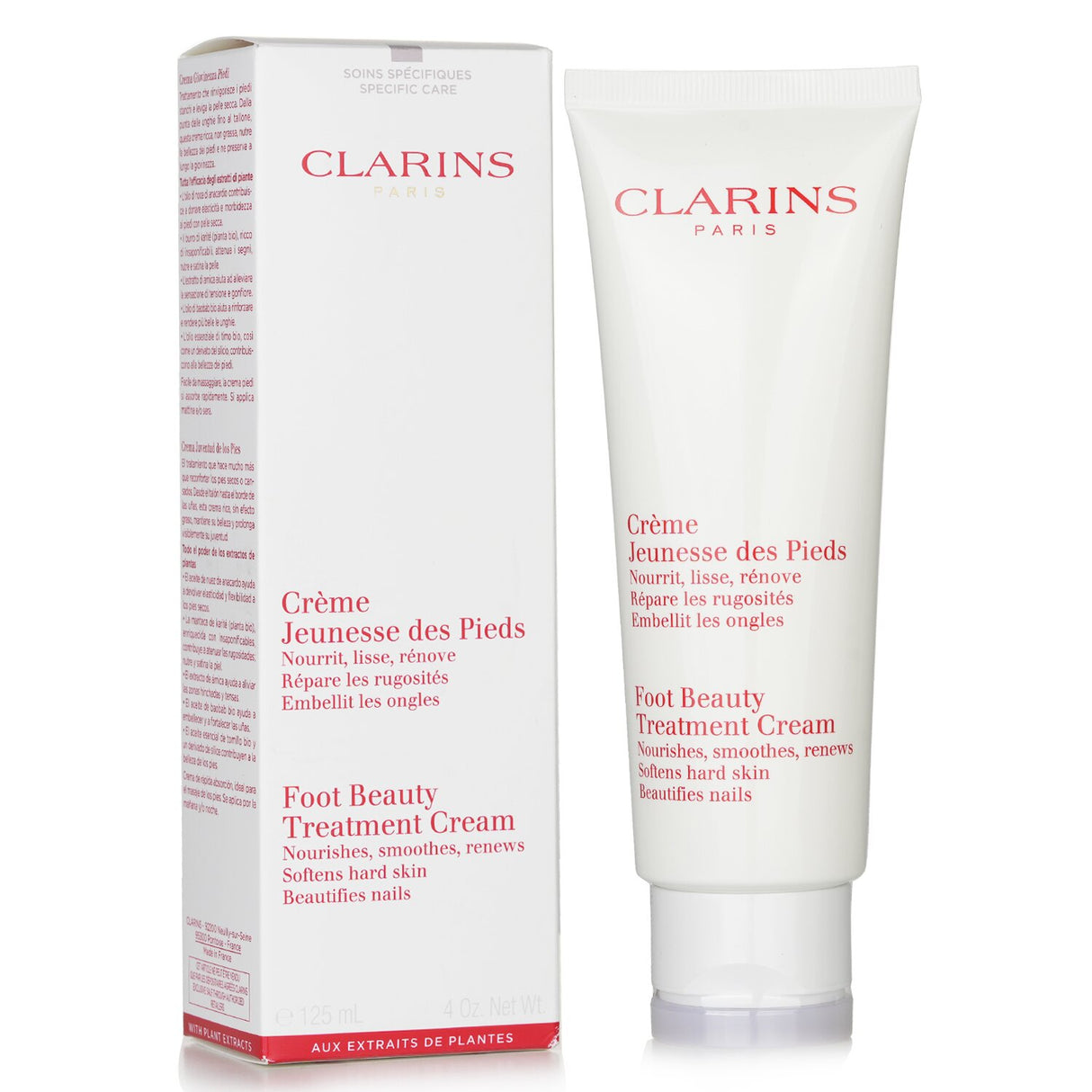 Clarins - Foot Beauty Treatment Cream - 125ml/4oz