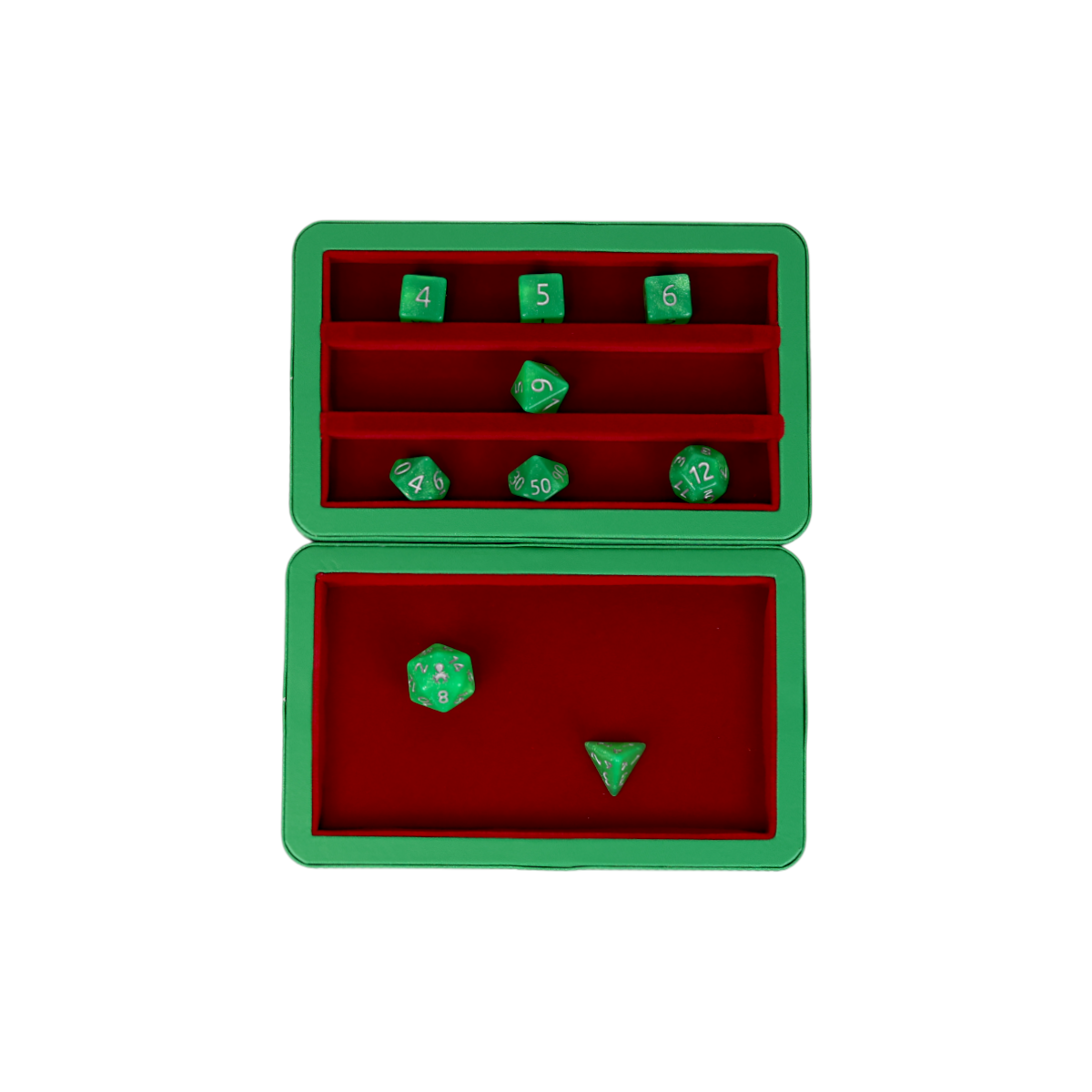 LPG Essentials Dice Case Teal / Crimson